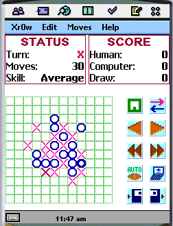 Quartz game screen